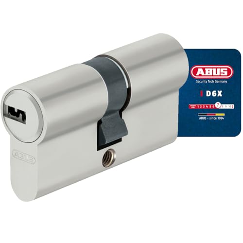 ABUS 48300 Cilindro perfilado D6XNP 35/35 con tarjeta de códigos y 5 llaves