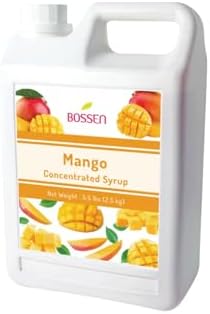 Bossen Concentrated Syrup_5.5 lb (Mango)