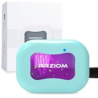 RRZIOM UV Zahnbürste Sterilisator, Tragbare Zahnbürsten Sterilisator, Wiederaufladbare Zahnbürstenhalter für Reisen Hause, Zahnbürsten Desinfektionsmittel, Toothbrush Holder für Alle Bürsten (Blau)