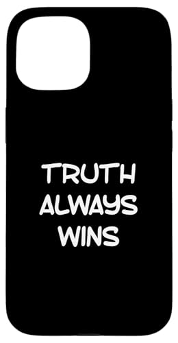 �ʔ������[���A�e�L�X�g �ʔ����l�̂��߂� Funny Truth Always Wins �X�}�z�P�[�X iPhone 15 �p