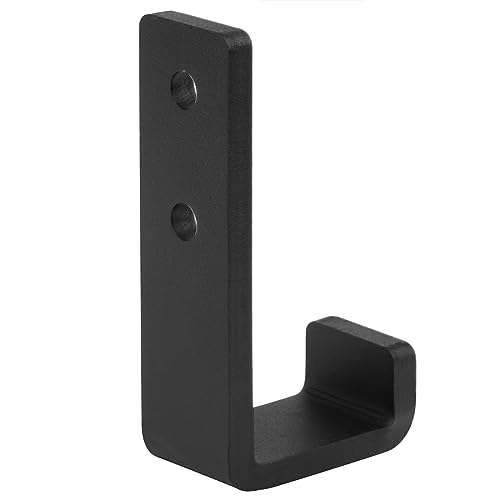 TSSS 4 Stück 140 mm Schwerlast Wandhaken - 120 KG Tragfähigkeit, J-Form Stahlhaken für Kabel, Garage & sperrige Gegenstände, 6mm Dicke