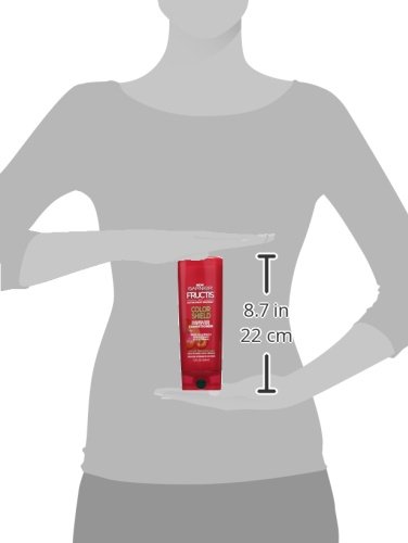 Garnier-Fructis-Color-Shield-Conditioner-Color-Treated-Hair-12-fl-oz Garnier Fructis Color Shield Anti-Fade Conditioner for Color Treated Hair, 12 Fl Oz, 1 Count (Packaging May Vary)