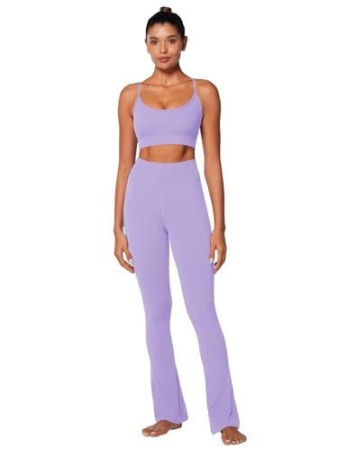 Image of Sunzel Sports Bra for Women, Criss-Cross Open Back Adjustable Strappy Bras, Workout Gym Padded Yoga Bra with Removable Pads