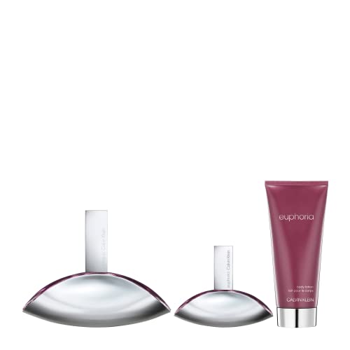 Calvin Klein Kit Euphoria Edp 100Ml+ Edp 30Ml + Body Lotion 100Ml