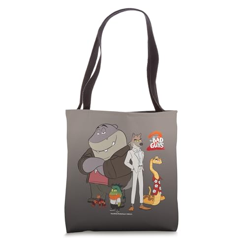 DreamWorks The Bad Guys 2 The Original Bad Guys 2D Style Tote Bag