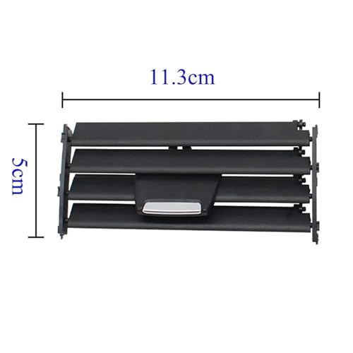Przedni środkowy klimatyzator AC Vent Outlet Grille Slide Clip Zestaw naprawczy do BMW serii 1 2 3 4 F30 F31 F34 F20 F21 F22 F32 F33 przednia kratka powietrza (środkowa prawa strona) (zestaw 2 szt.)