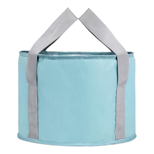 SGERUFZ Bain de pieds pliable de voyage – seau portable pour camping, pêche et maison