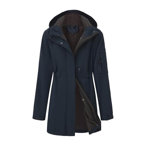 Manteau d'hiver femme chaud pour affronter la neige et le vent en ville