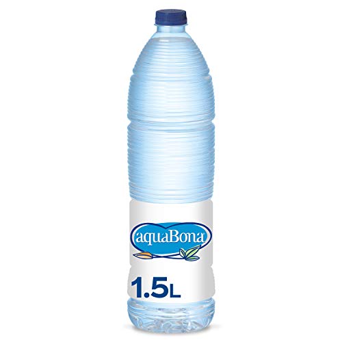 Aquabona, Agua Mineral Natural con Bajo Contenido en Sodio, Botella de 1,5L