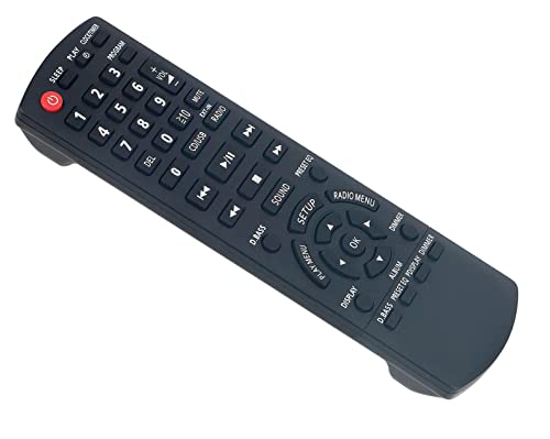 AULCMEET N2QAYB001101 Replacement Remote Control Compatible with Panasonic Micro HiFi System Compact Stereo SC-PMX74 SC-PMX70 SCPMX100EGS SC-PMX74 SC-PMX80 SC-PMX80 SA-PMX70BEB - Image 3