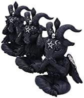 Nemesis Now Cult Cuties Three Wise Baphoboo Black 13.4cm