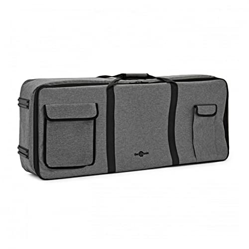 Gear4music Keyboard Gig Bag 61 Tasten gepolstert Grau