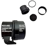 ProWildGear Honeycomb Mesh Protective Cover Scope Round Kill Flash Anti-Reflection Device for ACOG 4 X 32 Scopes (BK)