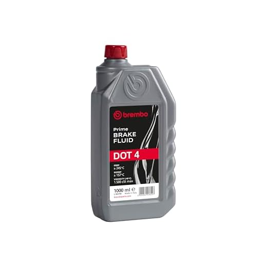Brembo L04010 bromsvätska Dot 4, 1000 ml