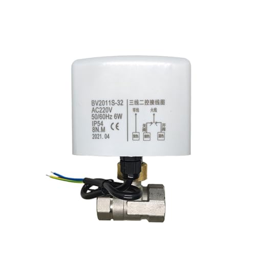 Válvula de bola eléctrica para automatización de sistemas de riego a 24V 5