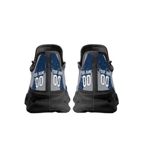 City Custom Football Flex Sneakers Personalized Name Number Athletic Shoes Fans Gifts Breathable Casual Shoes for Men Women4