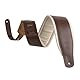 Levy’s Leathers Amped Series Ledergurt für Gitarre | Breite 8 cm | Braun | (M26PD-BRN_CRM)