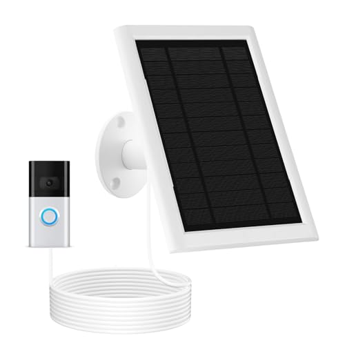 IP65 à prova d'água para painel solar de campainha de anel, 4 metros para painel solar de anel para