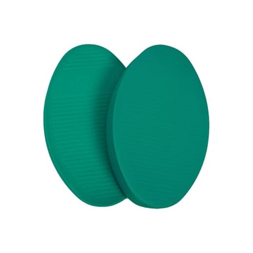 TheraBand Stabilitätstrainer Pad, Anfänger Level Green Balance Trainer & Wackelkissen für Balance & Rumpfstärkung, Rehabilitation & Physiotherapie, Runder Sport Balance Trainer 2er Set