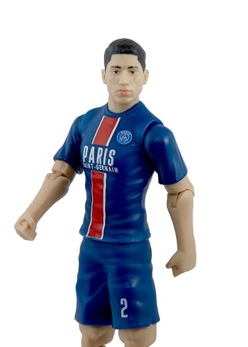 Figurine articulée de foot MEGABLEU PSG Achraf Hakimi Maillot n°2 20 cm Neuf - vue 8