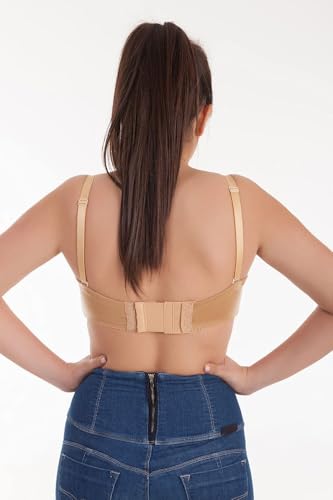 Image of Women's Bra Extenders 4 Hook / 3 Hook / 5 Hook / 2 Hook Soft Comfortable Stretchy Bra Extension Strap