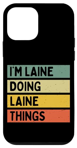I'm Laine Doing Laine Things �ʔ������� �X�}�z�P�[�X iPhone 12 mini �p