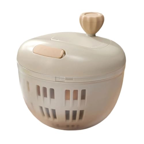 XuQiZZpp Secador de verduras grande para ensaladas, deshidratador, escurridor de verduras de cocina, herramienta de colador de frutas, duradero