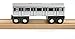 Munipals New York City Subway Wooden Railway (B Division) J Train/Nassau Street Express–Child Safe and Tested Wood Toy Train
