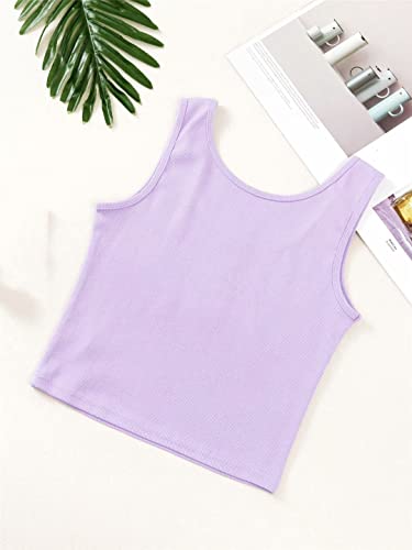 Harajuku Rib Knit Vest Women's Short Tops Casual Strapless Button Elastic Slim Basic2