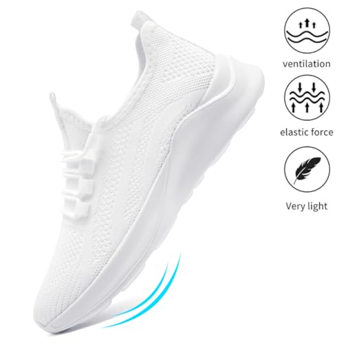 Image of Womens Running Shoes Lightweight Comfortable Walking Fashion Gym Sneakers Non Slip Workout Tennis Shoes