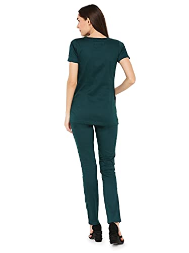 Image of Associated Uniforms Womens Cotton Slim Fit Scrub Suit with Lycra /Spandex /Stretch feel (LYCO)