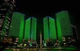 Image of IMPRESSION LIGHTS Curtain Fall Toran Lights 46Led Pixel Normal Wire Green Lighting for Indoor Decoration Use-Pack of 1