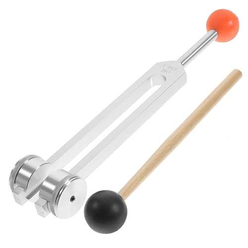 LALADEFIEE Tuning Forks for Yoga Practice Chakra Tuning Fork Set Relief Healing Tools Random