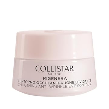 Collistar Rigenera Contorno Occhi Anti-rughe Levigante, Riduce le Righe e le Linee Sottili del Contorno Occhi, Crema-Gel Leggera e Idratante, Senza Siliconi e alcol, 15ml