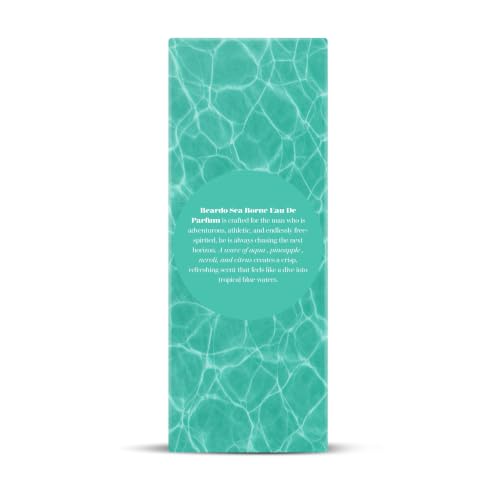 Image of BEARDO Sea Borne Eau De Parfum for Man, 20ml | Long Lasting Fragrance | Perfume For Man | Citrus, Fresh & Aquatic | Gift For Men | Husband | Boyfriend