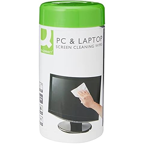 Q-Connect KF04501 Screen and Keyboard Wipes (Pack of 100) Cover