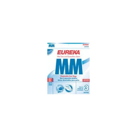 3 Genuine OEM Eureka 60295B STYLE MM VACUUM CLEANER BAGS Cover