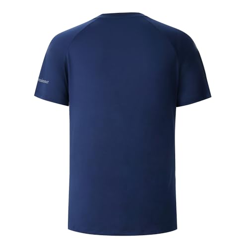 Men's T Shirt Short Sleeve Rash Guard Sun Protection Dry Fit Athletic Running Workout Swim Fishing T Shirts Top for Men2