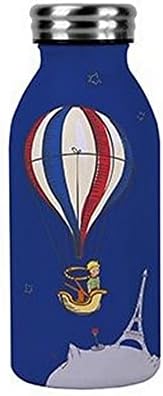 Kiub Botella Agua térmica Acero Inoxidable (El Principito, en un Globo)