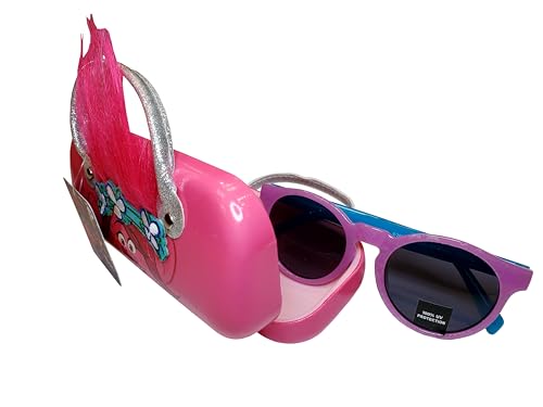 Trolls Poppy Kids' Sunglasses Set with Matching Case - UV Protection3