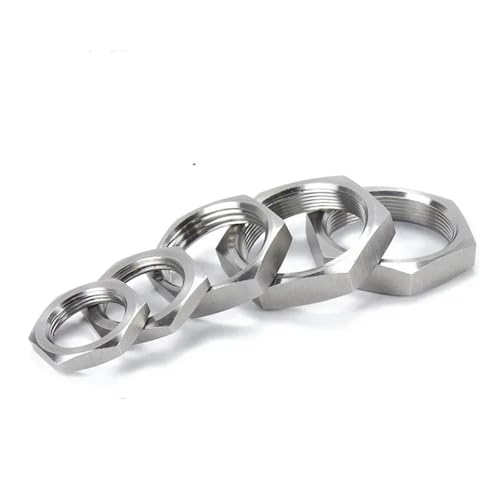 Raccord hexagonal 1/8" BSPT en acier inoxydable 304 premium durable