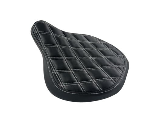 Cojín delantero conductor ergonómico y negro para renovar el asiento de Bonneville