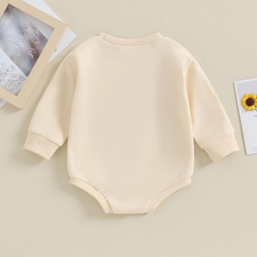 Ayalinggo BAIDAO-15VUX-VWVDGA1 Newborn Baby Girl Boy Clothes New To The Cousin Crew Bubble Romper Crewneck Sweatshirt Sibling Matching Outfits  thumb #4