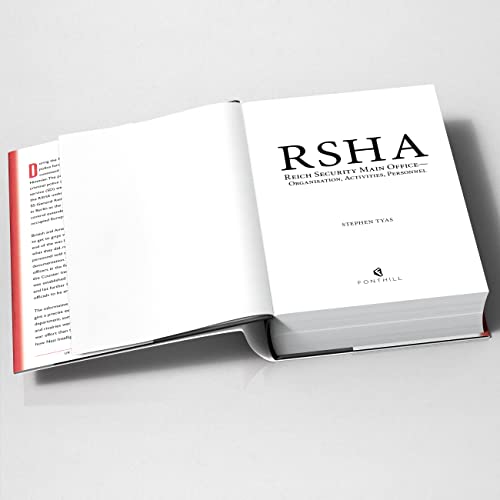 Rsha Reich Security Main Office: Organisation, Activities, Personnel