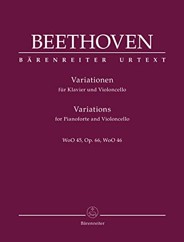 BEETHOVEN - Variaciones Completas para Violoncello...