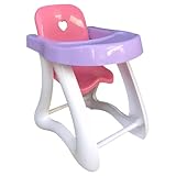 Materiales confiables y seguros: fabricada con plástico ABS, esta trona es confiable y segura para los niños..Los padres pueden tener la tranquilidad de saber que sus pequeños pueden disfrutar de horas de juego imaginario sin preocupaciones.