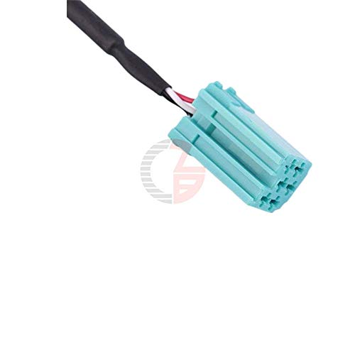 Cable adaptador auxiliar Jack 3.5mm 1M para Renault miniatura 4