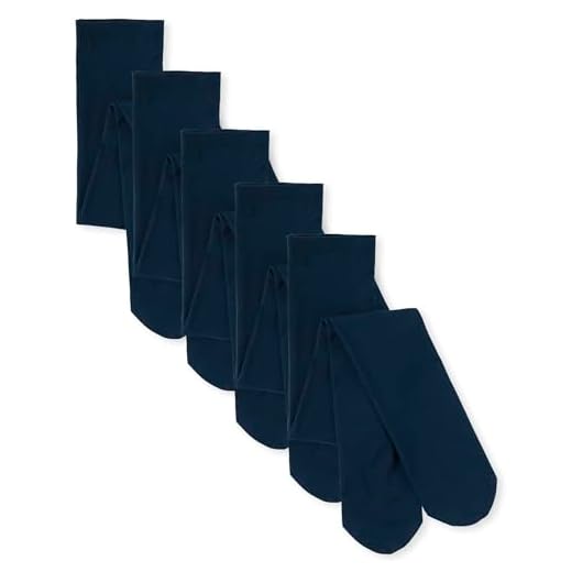 The Children's Place girls Tights, Pack of Five Hosiery, Tidal, 8 10 US