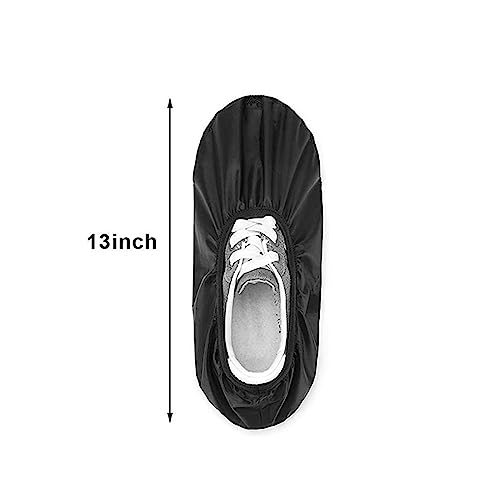 RNXRZANK 5X Bowling Shoe Slider Thick Easily to Use Shoe Protector Multifunction Dustproof Adjustable Sturdy 2Pcs for Travel Women and Men