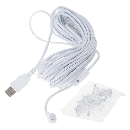 Câble d'alimentation pour caméras NEST résistant aux intempéries blanc de 10 m - 7